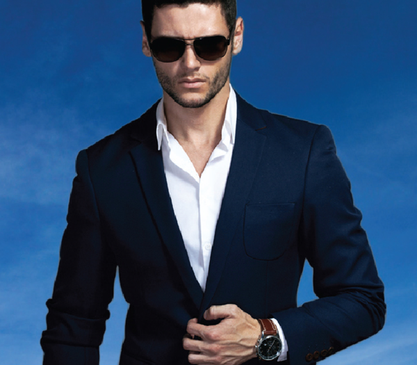 The Man Cobalt moodboard 1